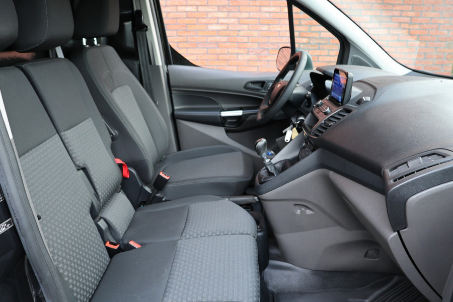 Ford Transit Connect 1.5 EcoBlue L2 120 PK | Raptor Edition | L+R Schuifdeur | Navigatie | CarPlay | Camera | Stoelverwarming | Climate control | Trekhaak afneembaar | PDC V+A | DAB | Nieuwe APK | Dealer onderhouden
