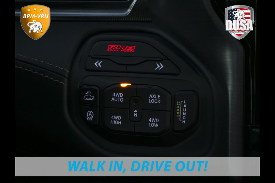 Dodge Ram | RHO | 3.0L Twin-Turbo I6 | 4x4 | Crew Cab TWIN-TURBO HIGH OUTPUT | Panoramadak | 14,4-inch Touchscreen | Passenger Display | Getoonde accessoires zijn verkrijgbaar tegen meerprijs