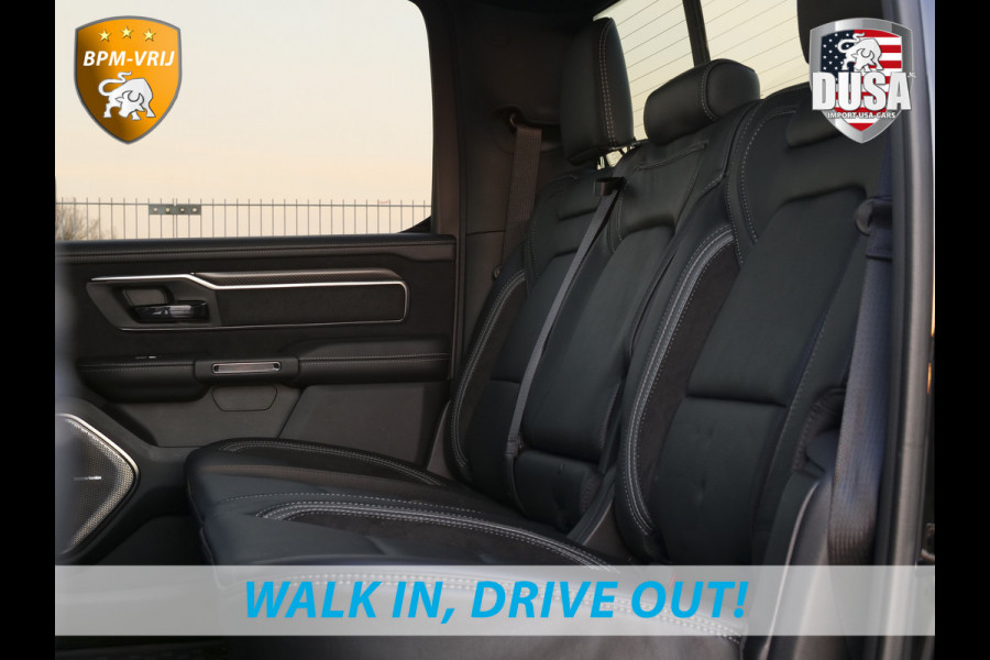 Dodge Ram | RHO | 3.0L Twin-Turbo I6 | 4x4 | Crew Cab TWIN-TURBO HIGH OUTPUT | Panoramadak | 14,4-inch Touchscreen | Passenger Display | Getoonde accessoires zijn verkrijgbaar tegen meerprijs