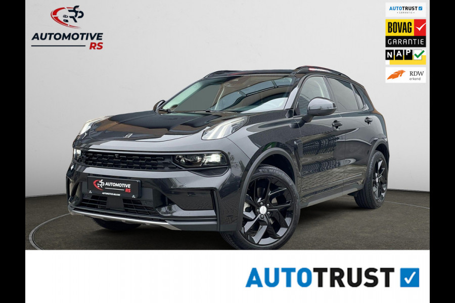 Lynk & Co RS Shadow Edition 01 1.5 262PK Trekhaak Pano 360° Navi Adapt cruise 262PK Elekr. Achterklep
