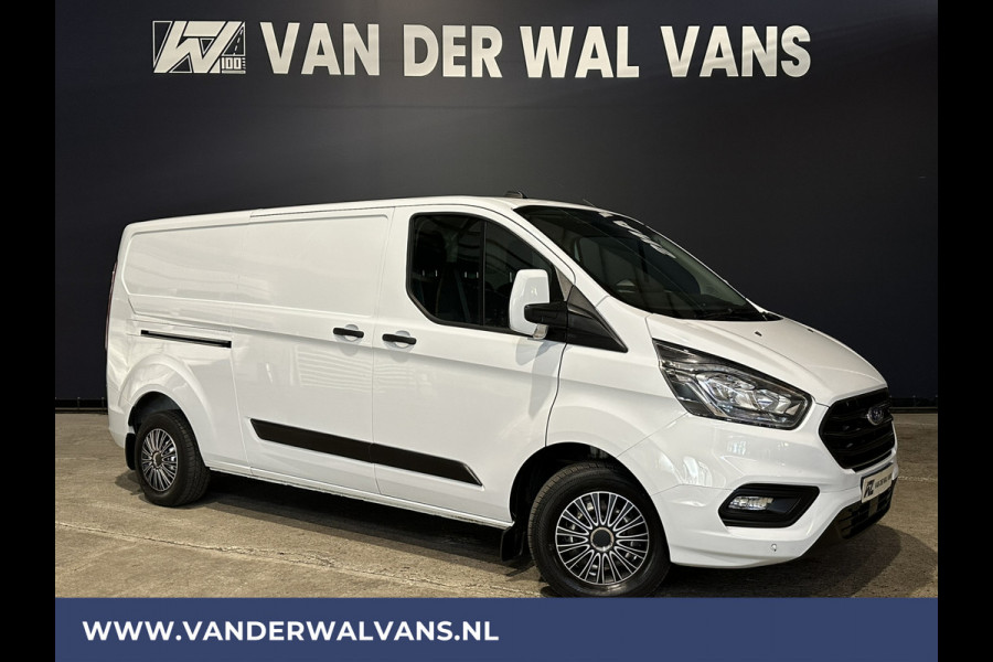 Ford Transit Custom 2.0 TDCI 130 pk L2H1 Euro6 Airco | LED | Cruisecontrol | Verwarmde voorruit | Parkeersensoren Bijrijdersbank, 2800kg trekvermogen