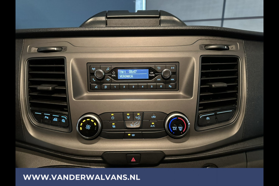 Ford Transit Custom 2.0 TDCI 130 pk L2H1 Euro6 Airco | LED | Cruisecontrol | Verwarmde voorruit | Parkeersensoren Bijrijdersbank, 2800kg trekvermogen