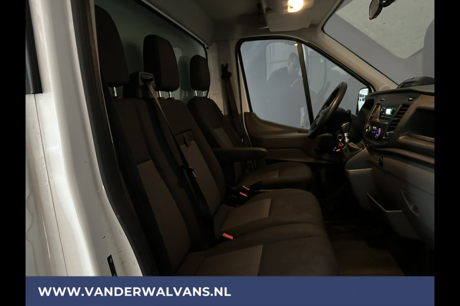 Ford Transit 2.0 TDCI 130pk Bakwagen 233cm Hoog Laadklep Zijdeur 1049kg laadvermogen Euro6 Airco | LAT OM LAT Bijrijdersbank