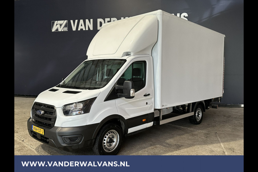 Ford Transit 2.0 TDCI 130pk Bakwagen 233cm Hoog Laadklep Zijdeur 1049kg laadvermogen Euro6 Airco | LAT OM LAT Bijrijdersbank