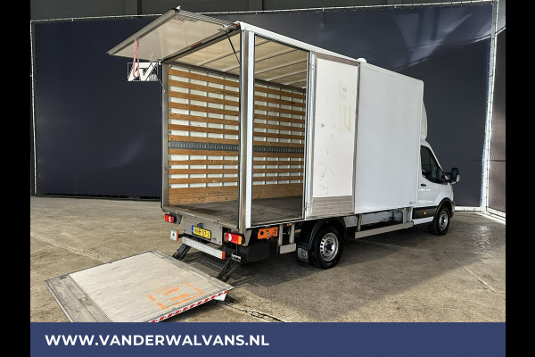 Ford Transit 2.0 TDCI 130pk Bakwagen 233cm Hoog Laadklep Zijdeur 1049kg laadvermogen Euro6 Airco | LAT OM LAT Bijrijdersbank
