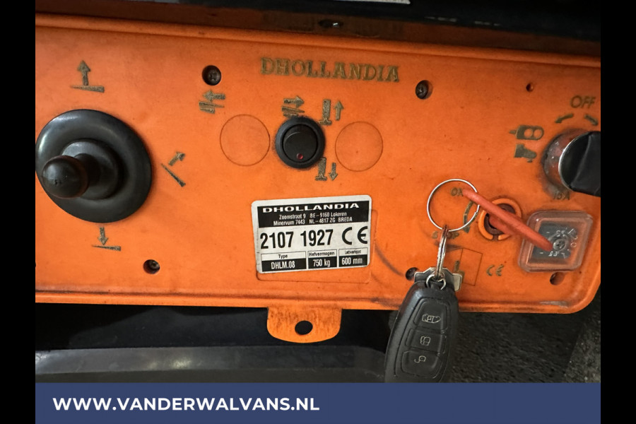 Ford Transit 2.0 TDCI 130pk Bakwagen 233cm Hoog Laadklep Zijdeur 1049kg laadvermogen Euro6 Airco | LAT OM LAT Bijrijdersbank