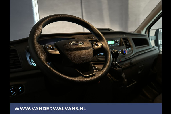 Ford Transit 2.0 TDCI 130pk Bakwagen 233cm Hoog Laadklep Zijdeur 1049kg laadvermogen Euro6 Airco | LAT OM LAT Bijrijdersbank