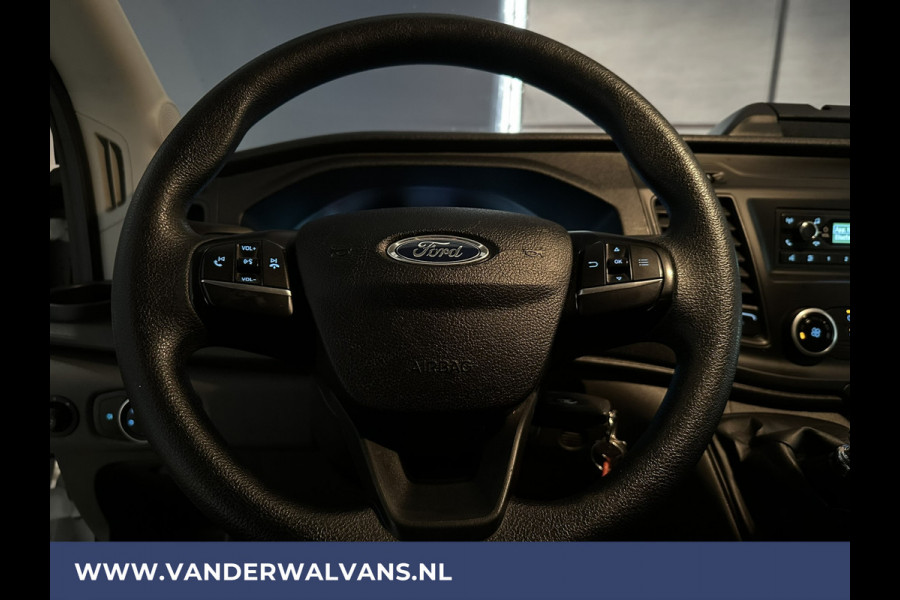 Ford Transit 2.0 TDCI 130pk Bakwagen 233cm Hoog Laadklep Zijdeur 1049kg laadvermogen Euro6 Airco | LAT OM LAT Bijrijdersbank