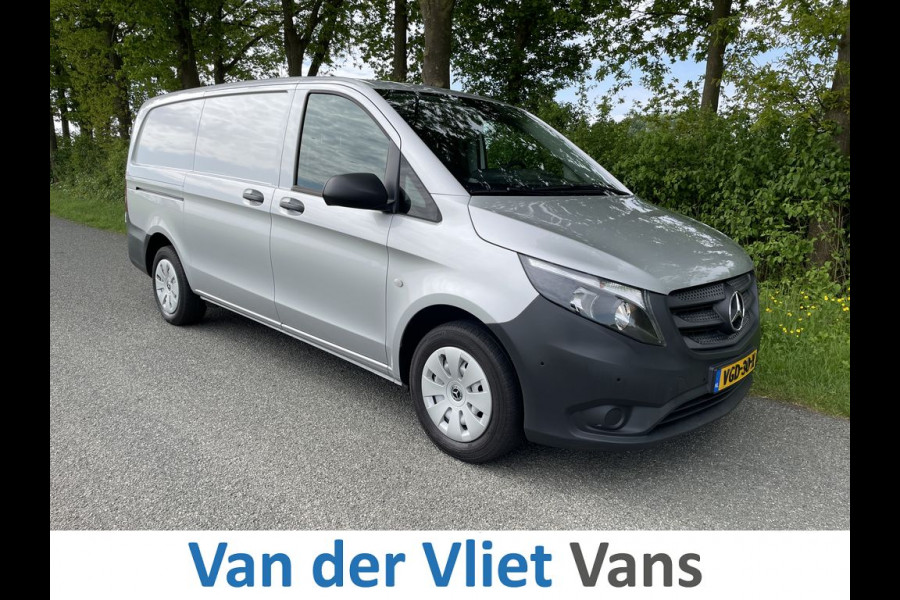 Mercedes-Benz Vito 114 CDI E6 Automaat Lang BPM Vrij! Lease €398 p/m, Airco, Navi+Camera, PDC V+A, Aluca inrichting, 2 schuifdeuren, Onderhoudshistorie aanwezig