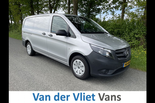 Mercedes-Benz Vito 114 CDI E6 Automaat Lang BPM Vrij! Lease €398 p/m, Airco, Navi+Camera, PDC V+A, Aluca inrichting, 2 schuifdeuren, Onderhoudshistorie aanwezig