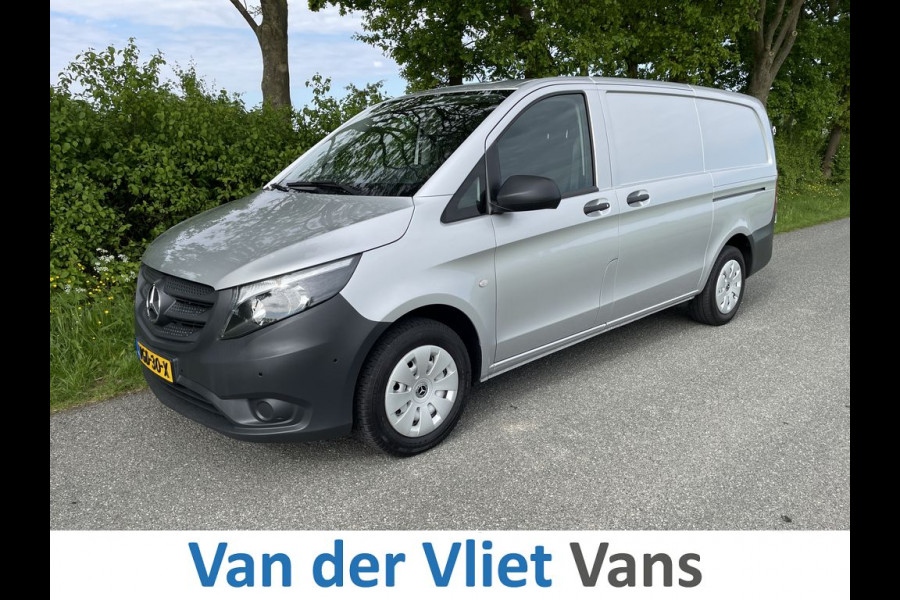 Mercedes-Benz Vito 114 CDI E6 Automaat Lang BPM Vrij! Lease €398 p/m, Airco, Navi+Camera, PDC V+A, Aluca inrichting, 2 schuifdeuren, Onderhoudshistorie aanwezig