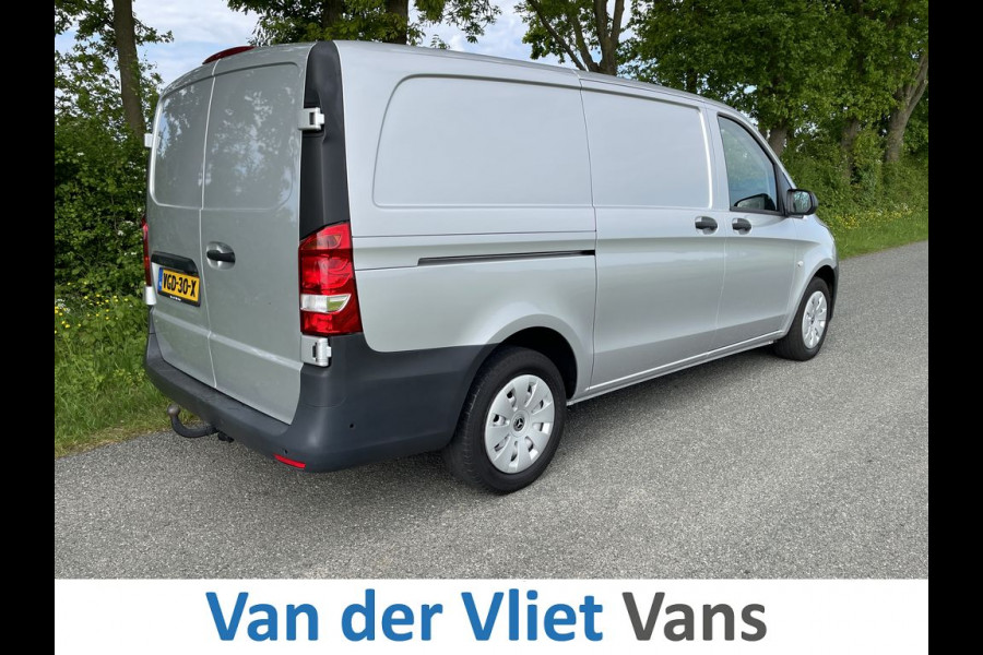 Mercedes-Benz Vito 114 CDI E6 Automaat Lang BPM Vrij! Lease €398 p/m, Airco, Navi+Camera, PDC V+A, Aluca inrichting, 2 schuifdeuren, Onderhoudshistorie aanwezig
