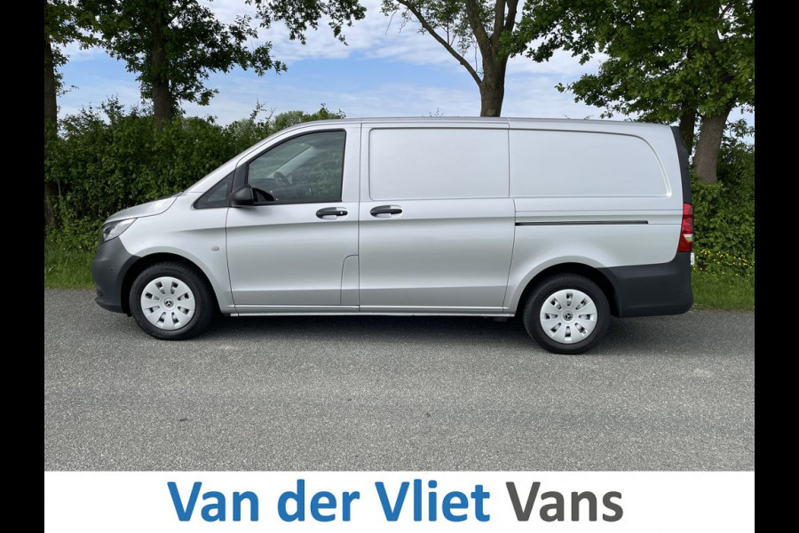 Mercedes-Benz Vito 114 CDI E6 Automaat Lang BPM Vrij! Lease €398 p/m, Airco, Navi+Camera, PDC V+A, Aluca inrichting, 2 schuifdeuren, Onderhoudshistorie aanwezig