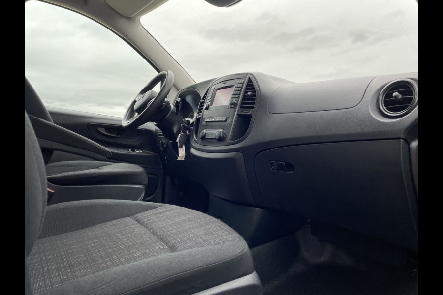Mercedes-Benz Vito 114 CDI E6 Automaat Lang BPM Vrij! Lease €398 p/m, Airco, Navi+Camera, PDC V+A, Aluca inrichting, 2 schuifdeuren, Onderhoudshistorie aanwezig