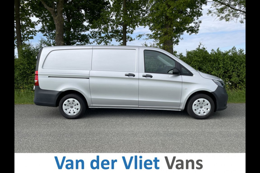 Mercedes-Benz Vito 114 CDI E6 Automaat Lang BPM Vrij! Lease €398 p/m, Airco, Navi+Camera, PDC V+A, Aluca inrichting, 2 schuifdeuren, Onderhoudshistorie aanwezig