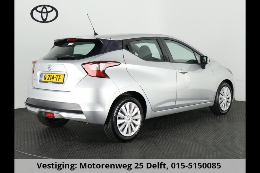 Nissan Micra 1.0 IG-T ACENTA SILVERLINE 100% OH. CLOUD NAVIGATIE. GARANTIE TOT 11-2029*