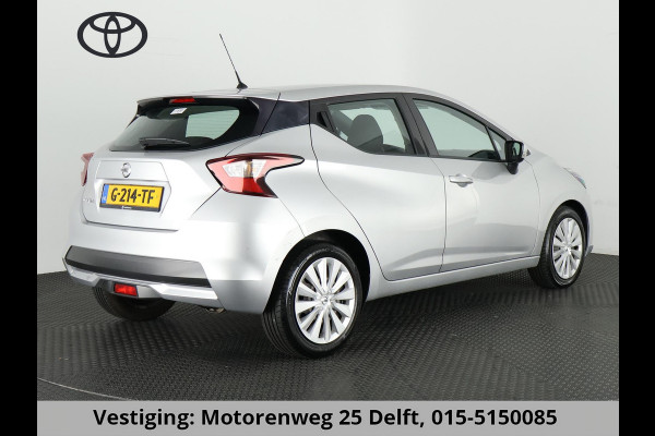 Nissan Micra 1.0 IG-T ACENTA SILVERLINE 100% OH. CLOUD NAVIGATIE. GARANTIE TOT 11-2029*