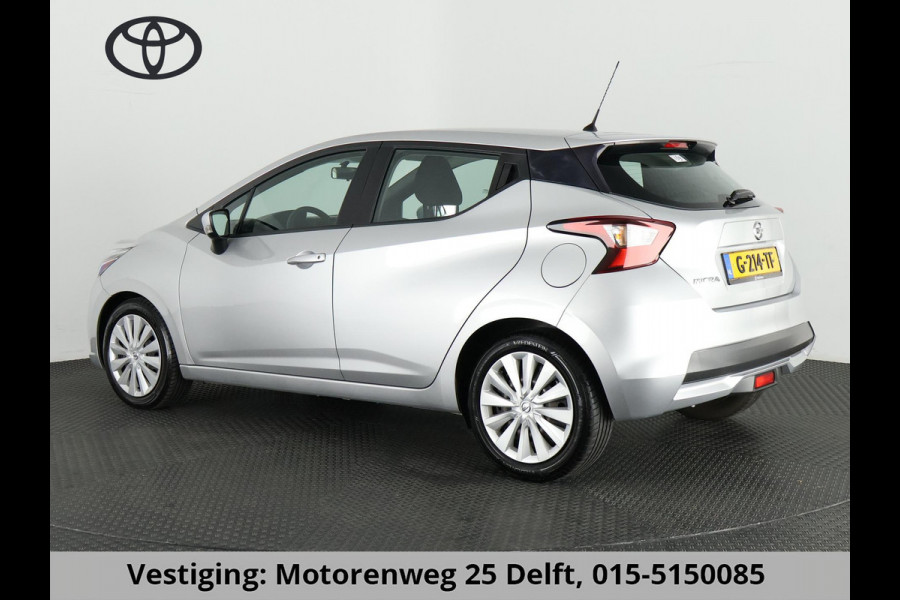 Nissan Micra 1.0 IG-T ACENTA SILVERLINE 100% OH. CLOUD NAVIGATIE. GARANTIE TOT 11-2029*