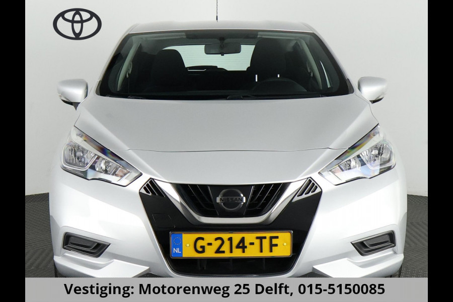 Nissan Micra 1.0 IG-T ACENTA SILVERLINE 100% OH. CLOUD NAVIGATIE. GARANTIE TOT 11-2029*