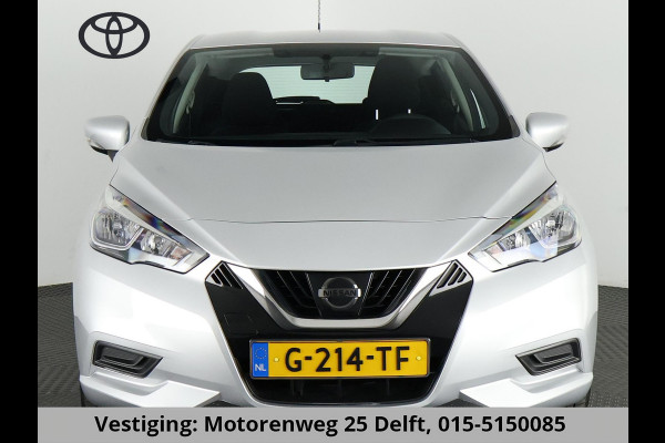 Nissan Micra 1.0 IG-T ACENTA SILVERLINE 100% OH. CLOUD NAVIGATIE. GARANTIE TOT 11-2029*