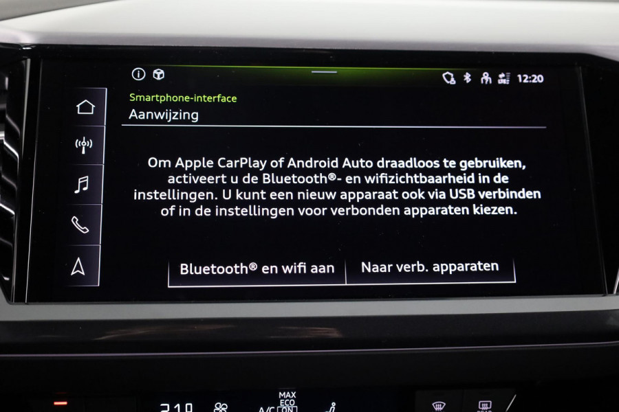Audi Q4 Sportback e-tron S edition e-tron 45 82 kWh 210 kW / 286 PK Sportba Comfortpakket, adpative cruise control, achteruitrijcamera, optiek pakket zwart plus
