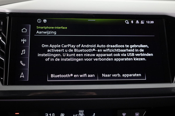 Audi Q4 Sportback e-tron S edition e-tron 45 82 kWh 210 kW / 286 PK Sportba Comfortpakket, adpative cruise control, achteruitrijcamera, optiek pakket zwart plus