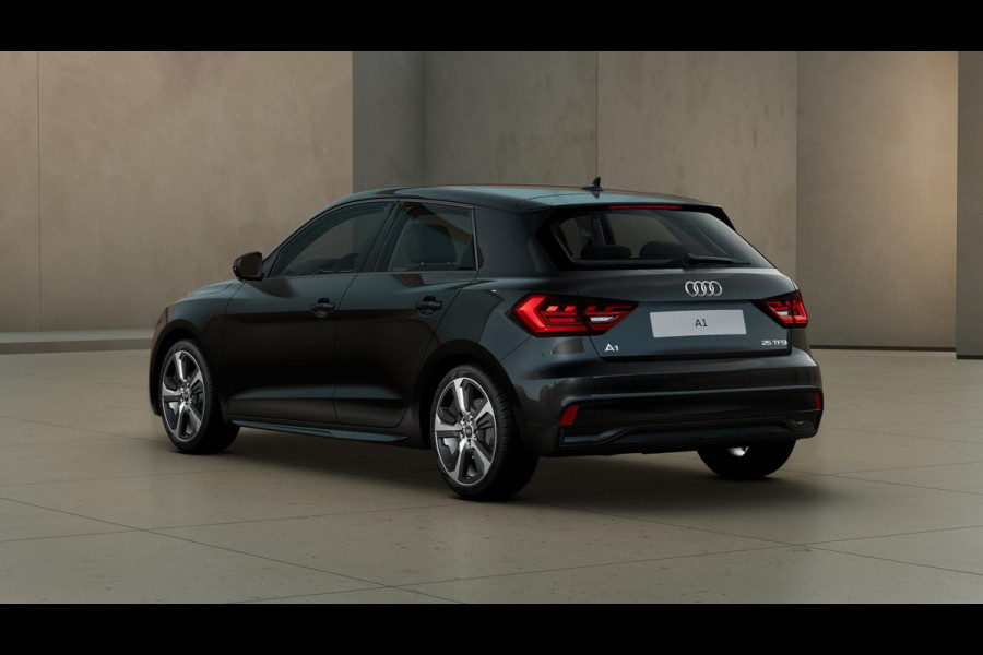 Audi A1 Advanced edition 25 TFSI 70 kW / 95 PK Sportback 5 optiekpakket zwart, 2 zone airconditioning