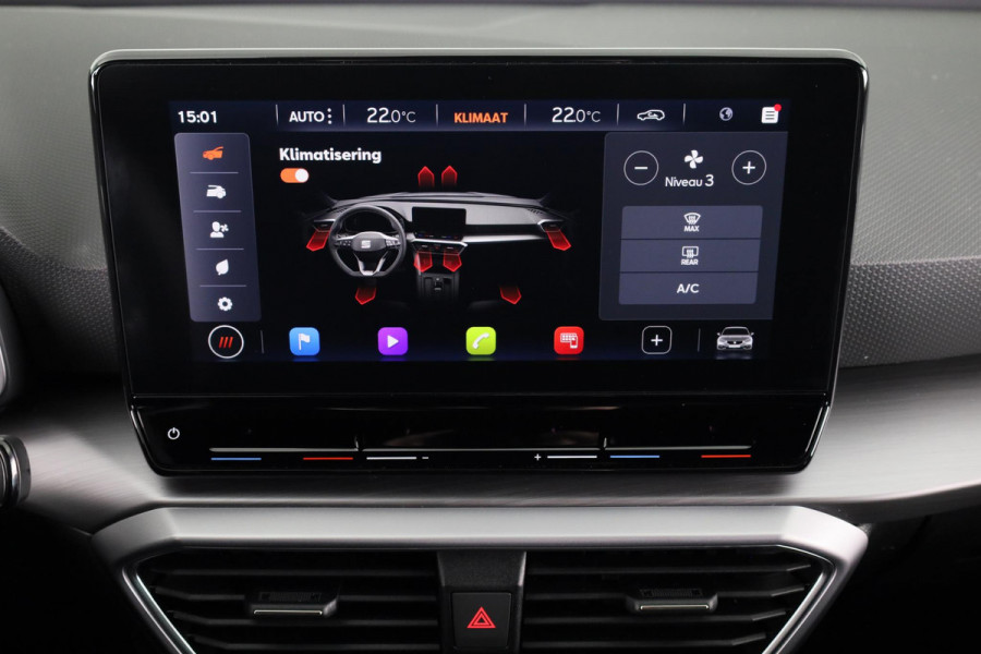 Seat Leon FR Business Intense 1.5 eTSI 150pk | Navigatie | 18 inch Lichtmetalen velgen | Parkeercamera