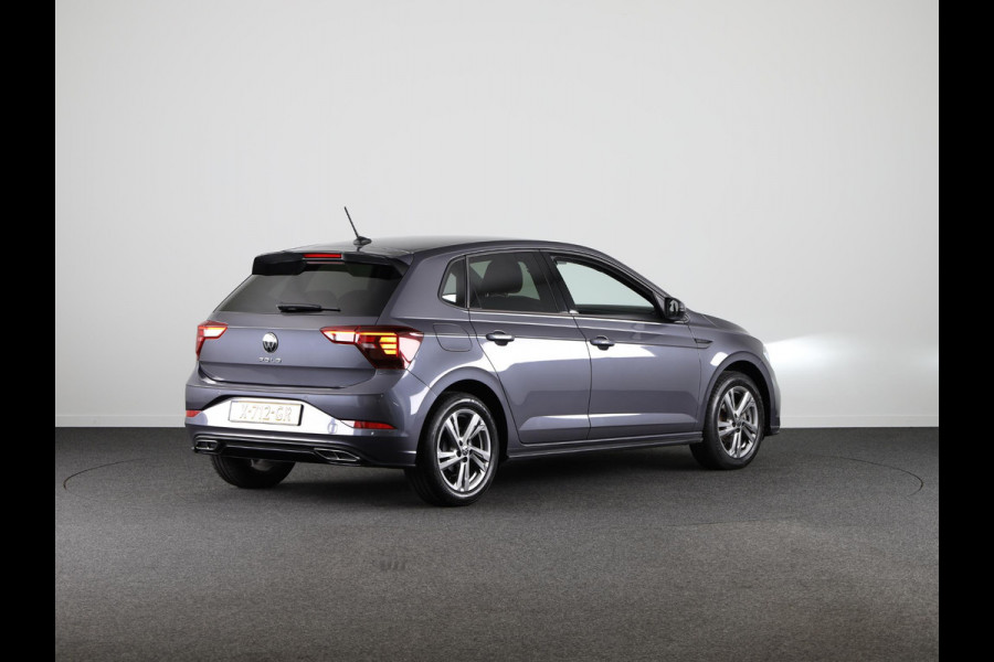 Volkswagen Polo 1.0 TSI R-Line Private lease vanaf €470,- pm | 95 pk | Verlengde garantie | Navigatie | Parkeersensoren | Adaptieve cruise control | Autom. airco |