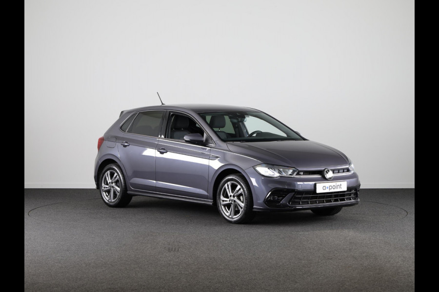 Volkswagen Polo 1.0 TSI R-Line Private lease vanaf €470,- pm | 95 pk | Verlengde garantie | Navigatie | Parkeersensoren | Adaptieve cruise control | Autom. airco |