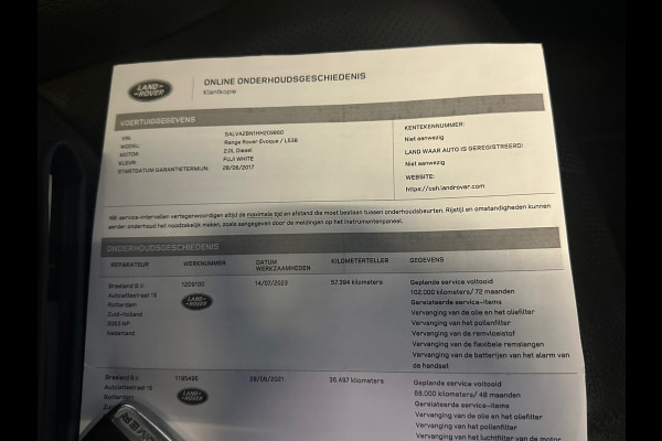 Land Rover Range Rover Evoque 2.0 TD4 HSE Pano / Camera / Leer