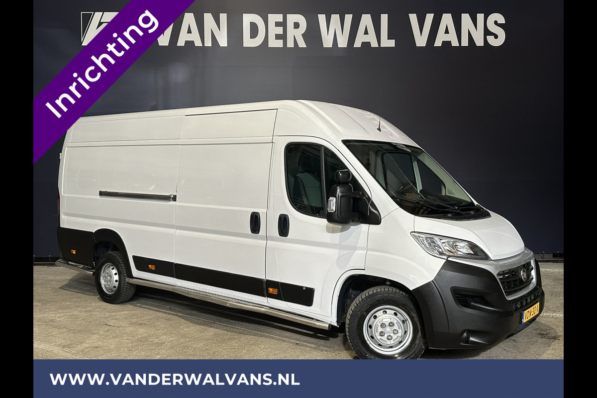 Fiat Ducato 3.0 NP 136pk L4H2 Post NL inrichting Euro6 Airco | Camera | Navigatie sidebars, 270 graden achterdeuren, schappen, doorloopdeur Fiat Ducato 3.0 NP 136pk L4H2 Post NL inrichting Euro6 Airco | Camera | Navigatie sidebars, 270 graden achterdeuren, schappen, doorloopdeur