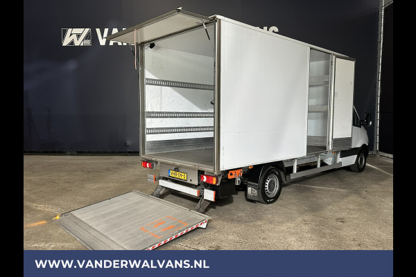 Mercedes-Benz Sprinter 314 CDI Bakwagen 4.4m lang Laadklep Zijdeur 1025kg Laadvermogen Euro6 Airco | Camera Apple carplay, Android auto