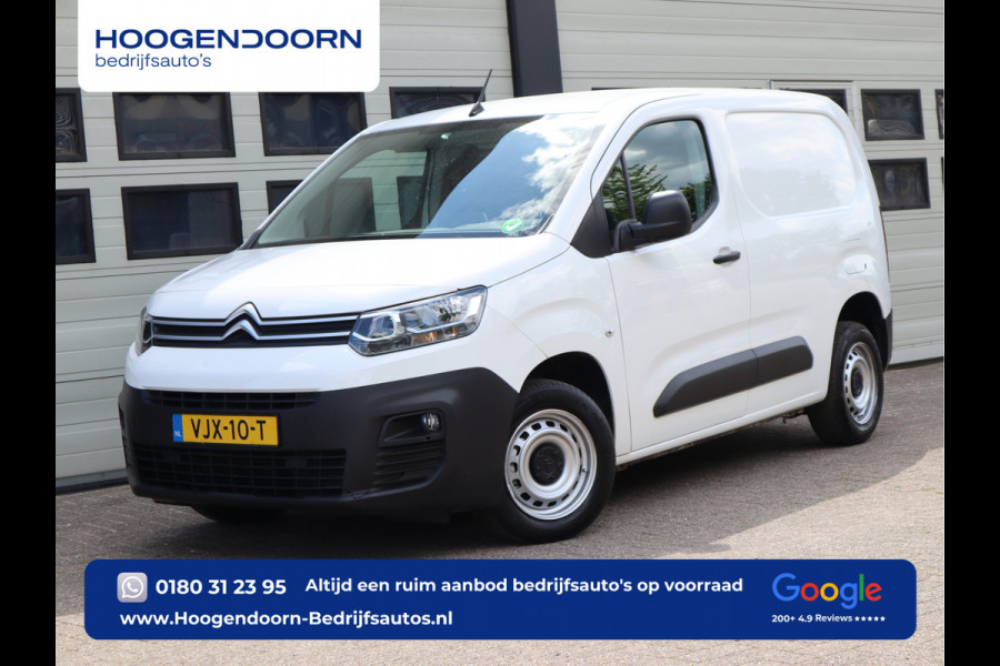 Citroën Berlingo 1.5 BlueHDI 102 pk Euro 6 - Schuifdeur - Apple Carplay - Cruise Controle