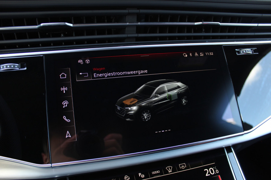 Audi Q8 60 TFSI e quattro Pro Line S Competition | Panoramadak | Massage | 23'' | Vierwielbesturing | Trekhaak | Koeling | OLED