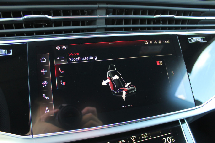 Audi Q8 60 TFSI e quattro Pro Line S Competition | Panoramadak | Massage | 23'' | Vierwielbesturing | Trekhaak | Koeling | OLED