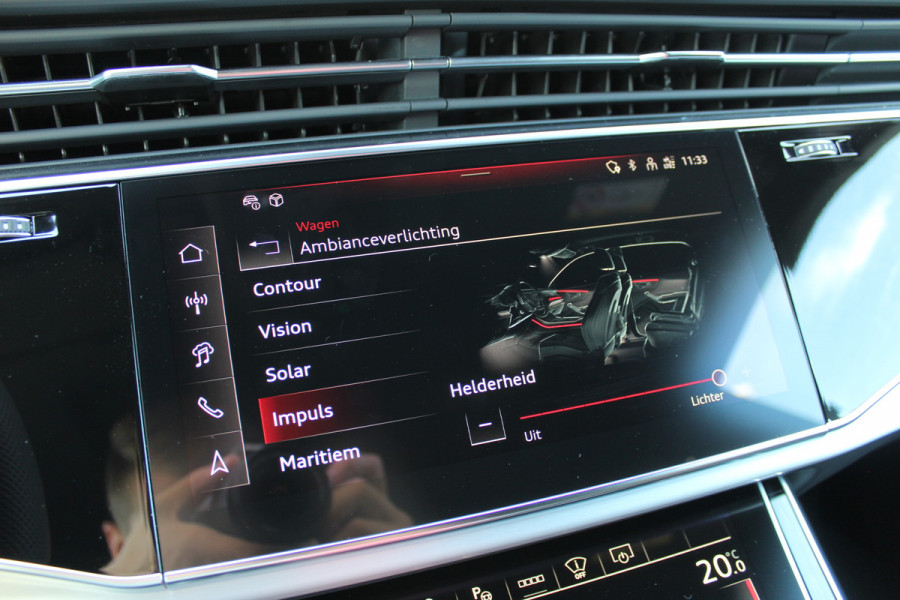 Audi Q8 60 TFSI e quattro Pro Line S Competition | Panoramadak | Massage | 23'' | Vierwielbesturing | Trekhaak | Koeling | OLED