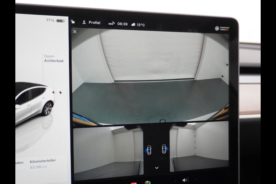 Tesla Model Y 514PK Long Range AWD Trekhaak 75kWh Warmtepomp Full-Self-Driving Computer 3 Leder  19" GSM-Sleutel Stoelverw.- V+A+Stuur+Voorrui Keyless PDC-a+v Elek.Achterklep Lmv Led Standkachel 4WD LR 1e Eigenaar, origineel Nederlands Geleverd, Trekvermogen-1600KG Accu-Garantie t/m sept-2031
