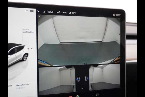 Tesla Model Y 514PK Long Range AWD Trekhaak 75kWh Warmtepomp Full-Self-Driving Computer 3 Leder  19" GSM-Sleutel Stoelverw.- V+A+Stuur+Voorrui Keyless PDC-a+v Elek.Achterklep Lmv Led Standkachel 4WD LR 1e Eigenaar, origineel Nederlands Geleverd, Trekvermogen-1600KG Accu-Garantie t/m sept-2031