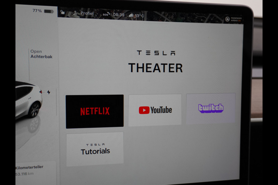 Tesla Model Y 514PK Long Range AWD Trekhaak 75kWh Warmtepomp Full-Self-Driving Computer 3 Leder  19" GSM-Sleutel Stoelverw.- V+A+Stuur+Voorrui Keyless PDC-a+v Elek.Achterklep Lmv Led Standkachel 4WD LR 1e Eigenaar, origineel Nederlands Geleverd, Trekvermogen-1600KG Accu-Garantie t/m sept-2031