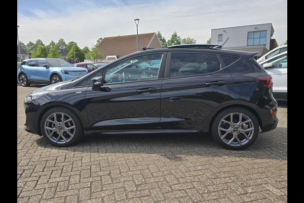 Ford Fiesta 1.0 EcoBoost Hybrid ST-Line X 125pk Trekhaak | Panorama dak / Open dak | Winterpack | Apple Carplay | Achteruitrijcamera
