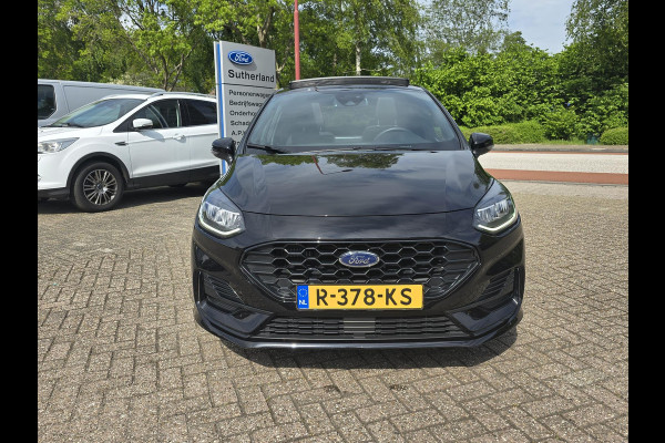 Ford Fiesta 1.0 EcoBoost Hybrid ST-Line X 125pk Trekhaak | Panorama dak / Open dak | Winterpack | Apple Carplay | Achteruitrijcamera