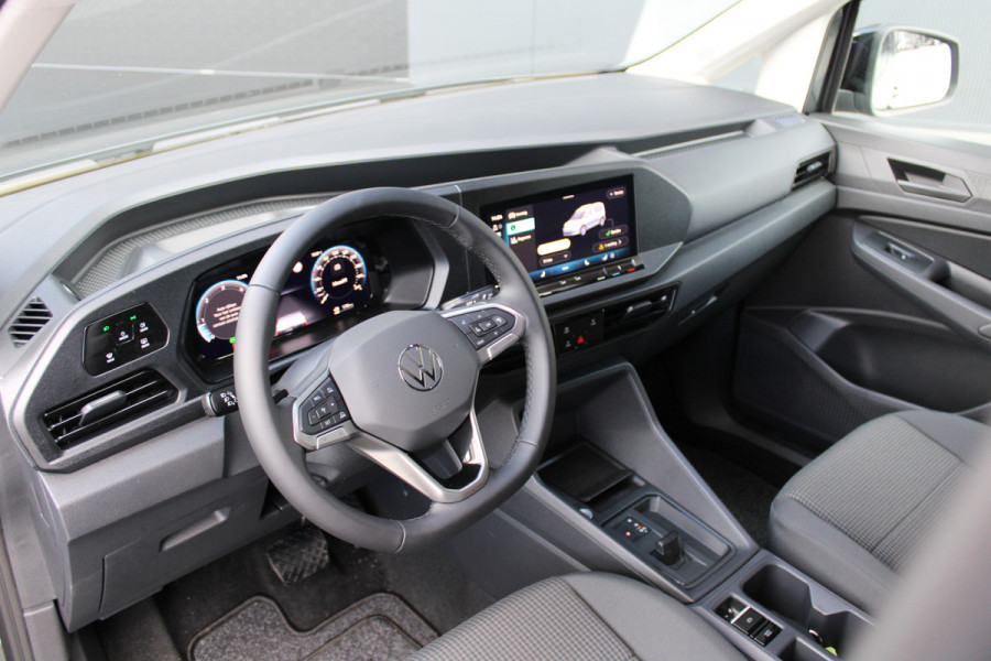 Volkswagen Caddy Cargo 2.0 TDI 122pk DSG7 - 2x Schuifdeur - Adaptive Cruise - Digital cockpit - LED koplampen - Stoelverwarming - Rijklaar