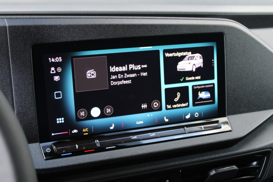 Volkswagen Caddy Cargo 2.0 TDI 122pk DSG7 - 2x Schuifdeur - Adaptive Cruise - Digital cockpit - LED koplampen - Stoelverwarming - Rijklaar