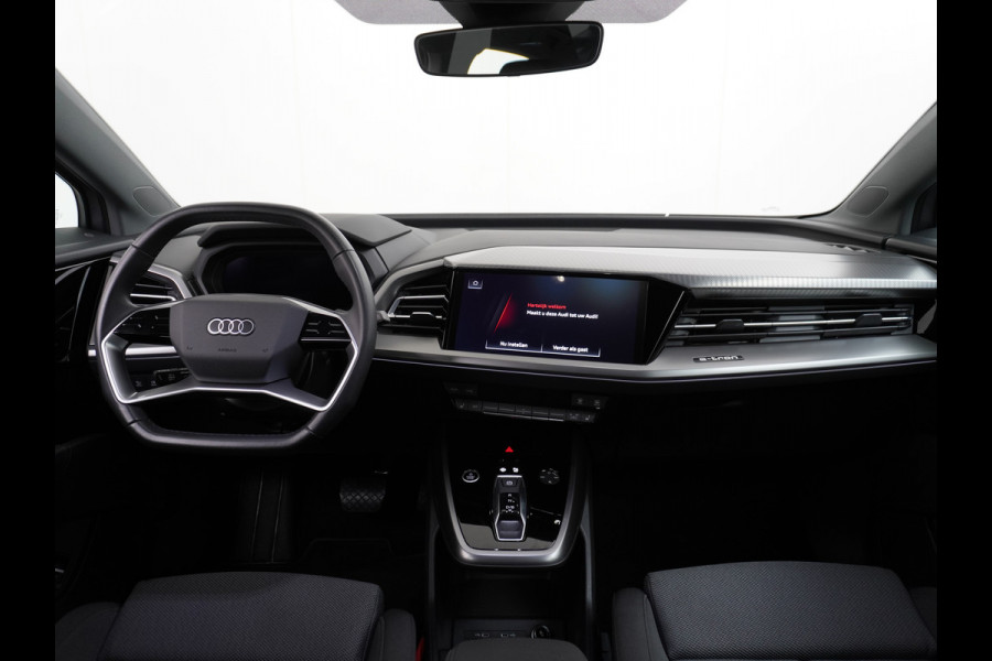 Audi Q4 Sportback e-tron 40 204pk 77kWh Adap.Cruise Sport-St. 20" Apple Carplay Android Camera Navi Matrix Led Elek.Achterklep Trekhaak Ecc Stoelverwarmi Audi sound system Assistentiepakketten-Parking/Tour/Plus 1e Eigenaar Origineel Nederlandse Auto 1.000kg trekvermogen € 63.000nieuw