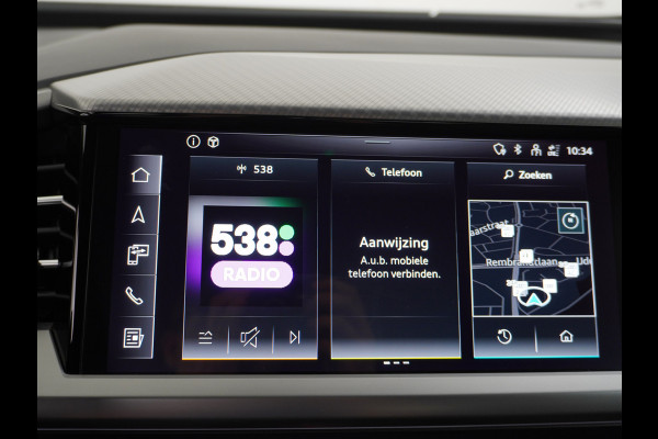 Audi Q4 Sportback e-tron 40 204pk 77kWh Adap.Cruise Sport-St. 20" Apple Carplay Android Camera Navi Matrix Led Elek.Achterklep Trekhaak Ecc Stoelverwarmi Audi sound system Assistentiepakketten-Parking/Tour/Plus 1e Eigenaar Origineel Nederlandse Auto 1.000kg trekvermogen € 63.000nieuw