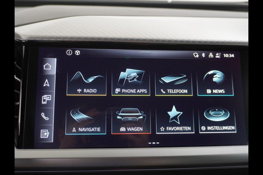 Audi Q4 Sportback e-tron 40 204pk 77kWh Adap.Cruise Sport-St. 20" Apple Carplay Android Camera Navi Matrix Led Elek.Achterklep Trekhaak Ecc Stoelverwarmi Audi sound system Assistentiepakketten-Parking/Tour/Plus 1e Eigenaar Origineel Nederlandse Auto 1.000kg trekvermogen € 63.000nieuw