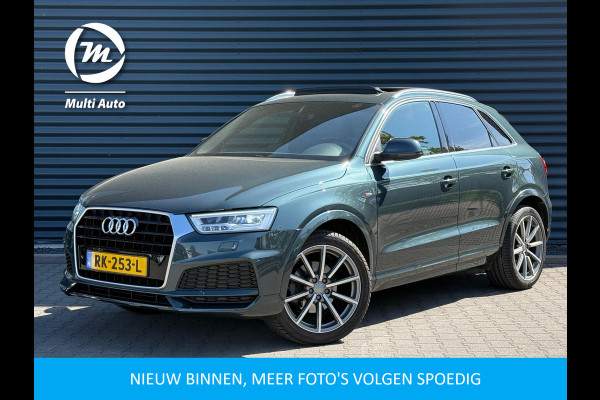 Audi Q3 1.4 TFSI CoD Sport 2x S Line 150pk | Panodak | LED | Navigatie | Sport Stoelen Half Leder | Climate Control | 19'' L.M. |