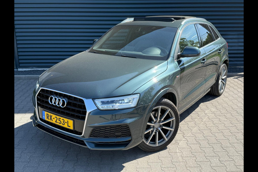 Audi Q3 1.4 TFSI CoD Sport 2x S Line 150pk | Panodak | LED | Navigatie | Sport Stoelen Half Leder | Climate Control | 19'' L.M. |