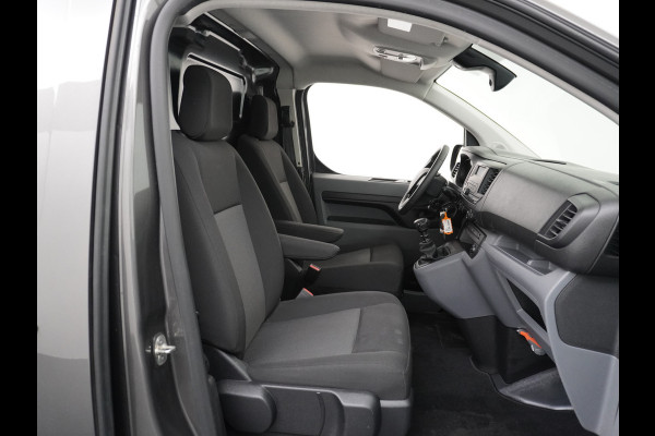 Peugeot Expert 1.5HDI 100 Premium Trekhaak Airco Bluetooth Cruise Control Regen/Lichtsensor Betonplex vloer Lat om Lat Schuifdeur Dealeronderhouden! Recent onderhoud gehad.
